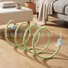 Túnel de Gato de Mola Brinquedo de Gato Sino Autoentretenimento Descompressão Suprimentos para Pets Gatinho Gato Jovem Gasto de Energia Varinha de Provocar