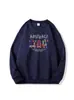 Sudadera de Cuello Redondo Estilo Nuevo Otoño e Invierno Estilo Americano Diseño de Moda Ropa Exterior Casual Versátil Top Holgado Chaqueta para Mujer