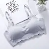 Sutiã Esportivo Seamless de Peça Única Shangpin Tranquilidade Segunda Geração Sem Aro Alça Única Yoga Roupa Íntima para Dormir para Mulheres