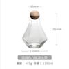 Tetera de Vidrio para Agua Fría Hogareña Hexagonal Diamante Jarra de Agua para Jugos Vaso para Jugos Colorido Galvanizado Juego de Vasos de Agua Frío
