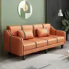 Sofá para sala de estar para apartamentos pequeños, tela técnica lavable, sofá cama moderno simple resistente a los arañazos de gato, estructura de madera plegable