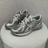 Zapatos Putian transfronterizos NB1906R plata líquida unisex para pareja, zapatos de papá de suela gruesa, zapatos deportivos casuales acolchados