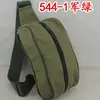 544 Bolsa de Ombro em Lona Estilo Coreano Simples Bolsa Tendência Esportes ao Ar Livre Ciclismo Bolsa Transversal Bolsa de Cintura Casual Personalizada