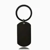 Regalos Personalizados DIY Acero Inoxidable Acero de Titanio Agujero Interior de Colores Color de Marca Militar Joyería que Conserva el Color Accesorios para Llaveros Etiqueta Ligera