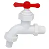Fabricantes transfronterizos al por mayor 1/2*3/4 Grifo de agua fría individual para lavadora doméstica boquilla de plástico PP sudamericana extraíble