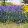 Cerca Plástica Personalizada Transfronteiriça Pvc Jardinagem Branca Decoração de Cerca Projeto de Pátio Jardim Paisagismo Cerca