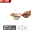 Juego de vajilla de cerámica de alta gama cocida en horno, platos y vajilla de cerámica vintage, tazones al por mayor, tazones de arroz para el hogar, tazones para sopa, platos para pescado al por mayor