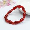 Pulseira da Sorte de Ágata Vermelha Guan Yu Pulseira de Calcedônia Fábrica de Joias Transmissão ao Vivo Dropshipping S1122571