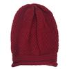 Ebay Explosiones Otoño e Invierno Color Sólido Sombrero Cálido de Lana para Hombre y Mujer Europeo y Americano para Exterior Plisado AliExpress Sombrero Tejido