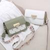 Bolso Cuadrado Pequeño para Mujer Shichen con Bloques de Color Fresco, Correa Ancha Floral para el Hombro y Cierre en Forma de Corazón, Bolso Cruzado Pequeño Versátil