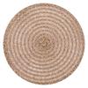 Porta-copos Redondo de Juta Trançada para Mesa de Jantar, Tapete Decorativo de Mesa, Tapete Isolante Térmico e Anti-Escaldante, Tapete de Mesa de Jantar de Alta Qualidade, Antiderrapante