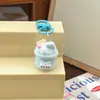 Chaveiro de Gato Fofo Sorvete Ins Menina Doce BFF Par Presente Bolsa Pingente Acessórios Enfeites Pendurados