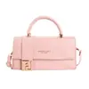 Bolsa Feminina Textura Tendência Estilo Coreano Nova Chegada 2026 Nova Moda Verão Popular Retro Ombro Único Fivela de Cadeado Transversal Pequena Quadrada