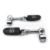 Pedales de Motocicleta Adecuados para Harley Palanca de Freno de Aluminio Placa de Soporte para el Pie Pedal de Apoyo Combinación Suministro Directo
