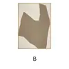 Pintura Decorativa Exclusiva Personalizada Estilo Nórdico Atacado Pintura para Pendurar na Parede de Fundo da Sala de Estar Painel Duplo Estilo Madeira Original Abstrato
