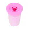 Stock disponible Taza para lavar patas de mascota artefacto para lavar patas de perro suministros de limpieza para mascotas no lastima la piel
