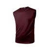 Chaleco Deportivo Casual de Talla Europea y Americana Transfronterizo, Cómodo Nuevo Estilo de Verano Ligero de Secado Rápido Transpirable de Seda de Hielo sin Mangas Camiseta