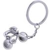 Personalidad creativa motocicleta de carreras Llavero de metal para hombre para desarrollar hebilla para llave de coche hebilla para cinturón colgante fabricantes mayoristas