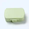 Pastillero portátil transfronterizo de 6 compartimentos, caja de almacenamiento de medicamentos, organizador de pastillas para una semana, mini pastillero, en stock, se puede imprimir con logo