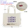 Bolsa de Lona Portátil Atacado Pronta do Fabricante, Bolsa de Lona Casual e Versátil, Bolsa de Ombro de Algodão Feminina da Moda Feita Sob Medida