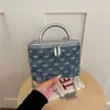 Bolso de mezclilla con lentejuelas para mujer 2026 nuevo bolso de mano elegante moda bolso de caja de un solo hombro cruzado