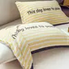 Toalla de Almohada de Gasa de Algodón Puro de Cuatro Capas Clase A, un Par de Toallas de Almohada de Dibujos Animados, Anti-Aceite, Nuevos Estilos de Protectores de Almohada para Todas las Estaciones