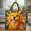 2026 Nueva Serie Transfronteriza de Cachorros Estampado Digital Bolso de Hombro Acolchado de Moda