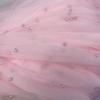 Tecido de Malha Macia com Contas Estilo Ins para Quarto com Toque Avançado Fio de Pérola Nail Art Adereços de Foto Tecido de Fundo para Celebridades da Internet