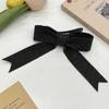 Pinza de Pelo de Tira de Lazo de Cinta Simple Puntiaguda Rayada de Lana Otoño e Invierno Ballet Pinza de Primavera Pinza Superior Accesorios para el Cabello Nuevo
