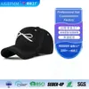 Nueva gorra de béisbol de bloques de color para mujer con lazo bordado tridimensional, moderna y versátil para primavera y otoño, sombrero para el sol al por mayor