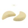 Tapón para pie talla ajustable pie hacia adelante resistente al desgaste Zapatos de punta redonda tacones altos para mujer esponja grande almohadilla delantera