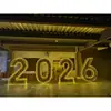 Luzes em Forma de Bola, Luzes Decorativas para Pontos Cênicos ao Ar Livre, Parques, Decorações de Festival, Luzes Nuas, Populares nas Redes Sociais, Luzes Temáticas de 2026, Luzes Coloridas