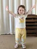 Ropa para Niños Zhe Li Camiseta de Manga Corta para Niñas Estilo de Verano Delgado 2026 Ropa de Malla Casual para Niños Top para Bebé Clase A
