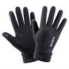 Guantes para hombre de otoño e invierno engrosados cálidos pantalla táctil conducción equitación sin dedos pesca para llevar guantes comercio exterior venta al por mayor transfronteriza