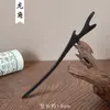 Pente de cabelo estilo antigo para mulheres, novo pente de madeira para coque estilo chinês com toque de alta qualidade, pente com borla, acessório de cabelo tradicional Hanfu