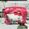 Bolsa de Monedas Brillante de PU de Dibujos Animados Kuromi Cinnamoroll My Melody Cinnamoroll Bolsa de Almacenamiento para Monedas y Auriculares