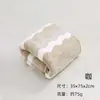Toalha Xiangfeng de Veludo Coral para Rosto, Absorvente, Cor Gradiente Ondulada, Uso Doméstico para Adultos, Macia, Venda por Atacado