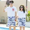 Pantalones Cortos de Verano para Hombre, Pantalones de Cinco Puntos de Algodón de Seda Helada para Mujer, Pantalones Casuales Estampados de Dibujos Animados, Pantalones de Surf para Pareja, Pantalones de Playa