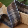 Acessórios de laço de fita xadrez colorida estilo academia, presilhas de cabelo, decorações para sapatos, chapéus, decorações de laço, acessórios de vestuário, fitas