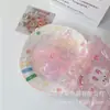 Gomas de Pelo de Goma Gruesas de Colores Coreanas Empacadas al por Mayor Alta Elasticidad No Daña el Cabello Bebé Desechables para Niños y Niñas