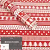 Nochebuena Papel de Regalo Festivo Rojo y Verde Bolsa para Empacar Flores Papel para Cubrir Libros Ciervo Navideño Árbol Calcetines