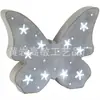 Artesanía para Decoración del Hogar Regalo Creativo MDF Decoración Marco de Luz de Mariposa de Madera