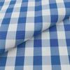 Tecido para Camisa Social Masculina de Poliéster Fio Ultra Fino Anti-Amasso Xadrez Amarelo Primavera e Verão Tecido Tingido em Fio Xadrez Texturizado