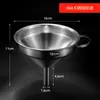 Embudo Calibre Grande y Pequeño Vertido de Aceite Hogar Cocina Acero Inoxidable 304 Pantalla de Filtro Cucharón de Vino Cuchara de Vino Pala Dosificadora de Vino Fabricante