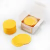 Esponja Redonda Comprimida para Limpieza Facial, Material Ecológico, Celulosa Natural, Portátil para Limpieza Facial y Eliminación de Maquillaje, Cuidado de la Piel Ideal para Viajes