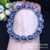 Pulseira de ágata coração de açúcar natural contas redondas coloridas coração de açúcar amarelo açúcar Pulseira feminina pulseira de ágata fornecimento ao vivo atacado