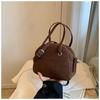 Bolso Pequeño Súper Popular para Mujer, Moda Otoño e Invierno 2026 Nuevo Bolso Cruzado Retro Mate, Bolso de Mano Bolso Bowling