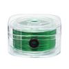 Corda elástica em formato plano pulseira de jade Hetian elástica linha de cristal resistente ao desgaste texto de uso de contas brincadeira diy especial pulseira dourada corajosa