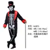 Disfraz de Halloween para Niños Calavera de Terror Esqueleto Fantasma Disfraz de Adulto Traje de Vampiro Demonio Zombi Disfraz de Muerte
