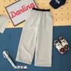 Pantalones largos casuales holgados para niños, pantalones deportivos de pierna ancha de secado rápido para niños y niñas, color liso azul marino y gris, modelo primavera y otoño 2815